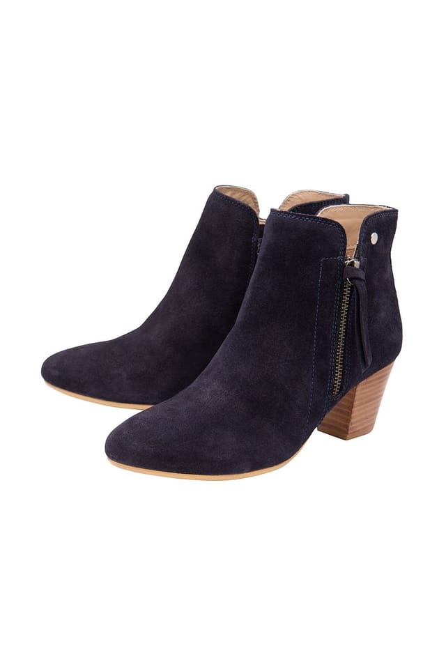 Ravel Ravel Women's 'Tulli' Suede Ankle Boots in Navy - 2