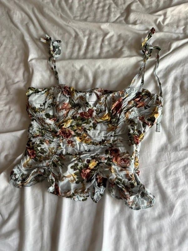 ASOS ASOS Luxe ruched corset top