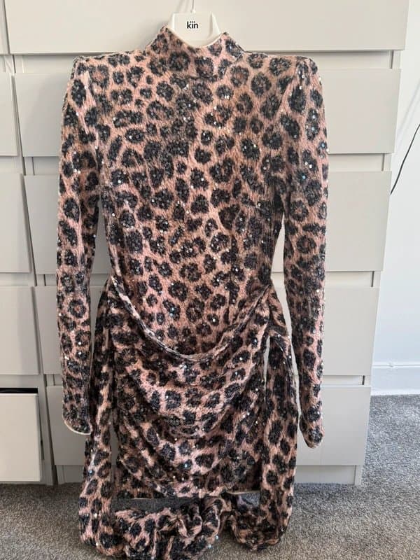 ASOS ASOS Luxe Leopard Dress