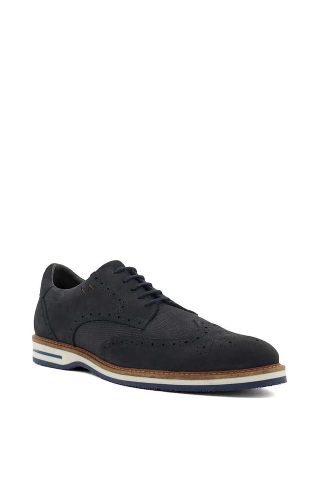 Dune London Dune London Men's Wide Fit 'Barkings' Casual Shoes in Blue - 2
