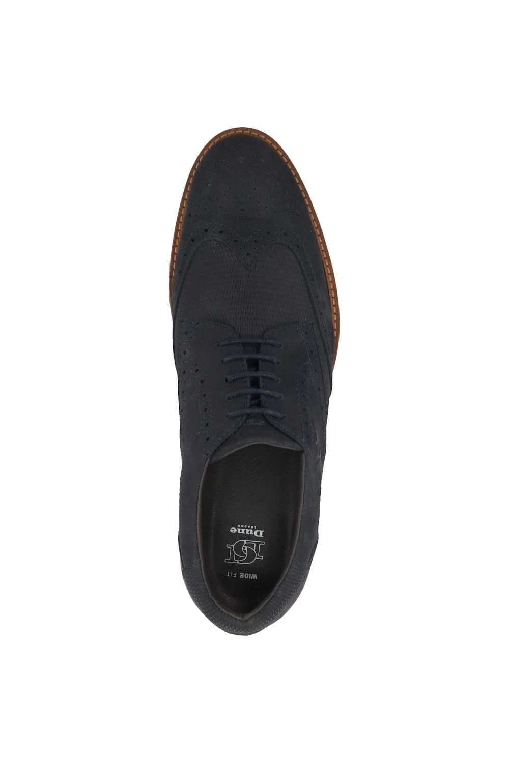 Dune London Dune London Men's Wide Fit 'Barkings' Casual Shoes in Blue - 4