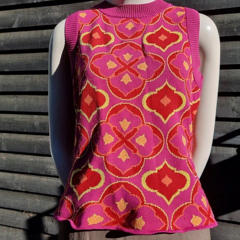 Never Fully Dressed Never Fully Dressed Knitted Top Retro Fab Size 12