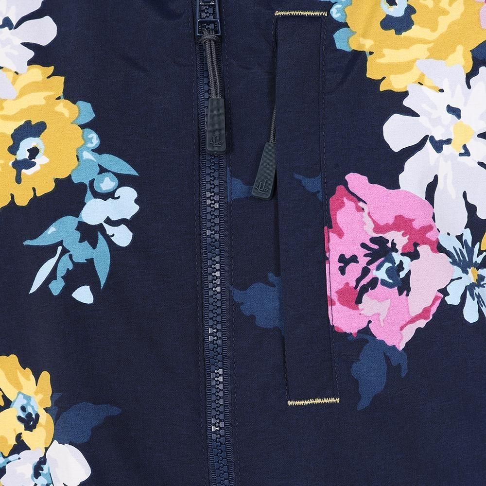 Lazy Jacks Lazy Jacks Women's Long Length Waterproof Jacket in Navy - 3