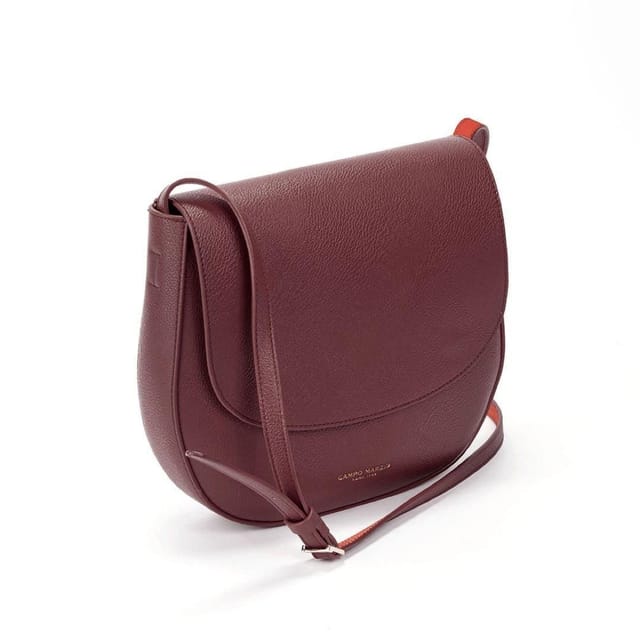 Campo Marzio Campo Marzio Women's Kym Saddle Bag in Plum - 2