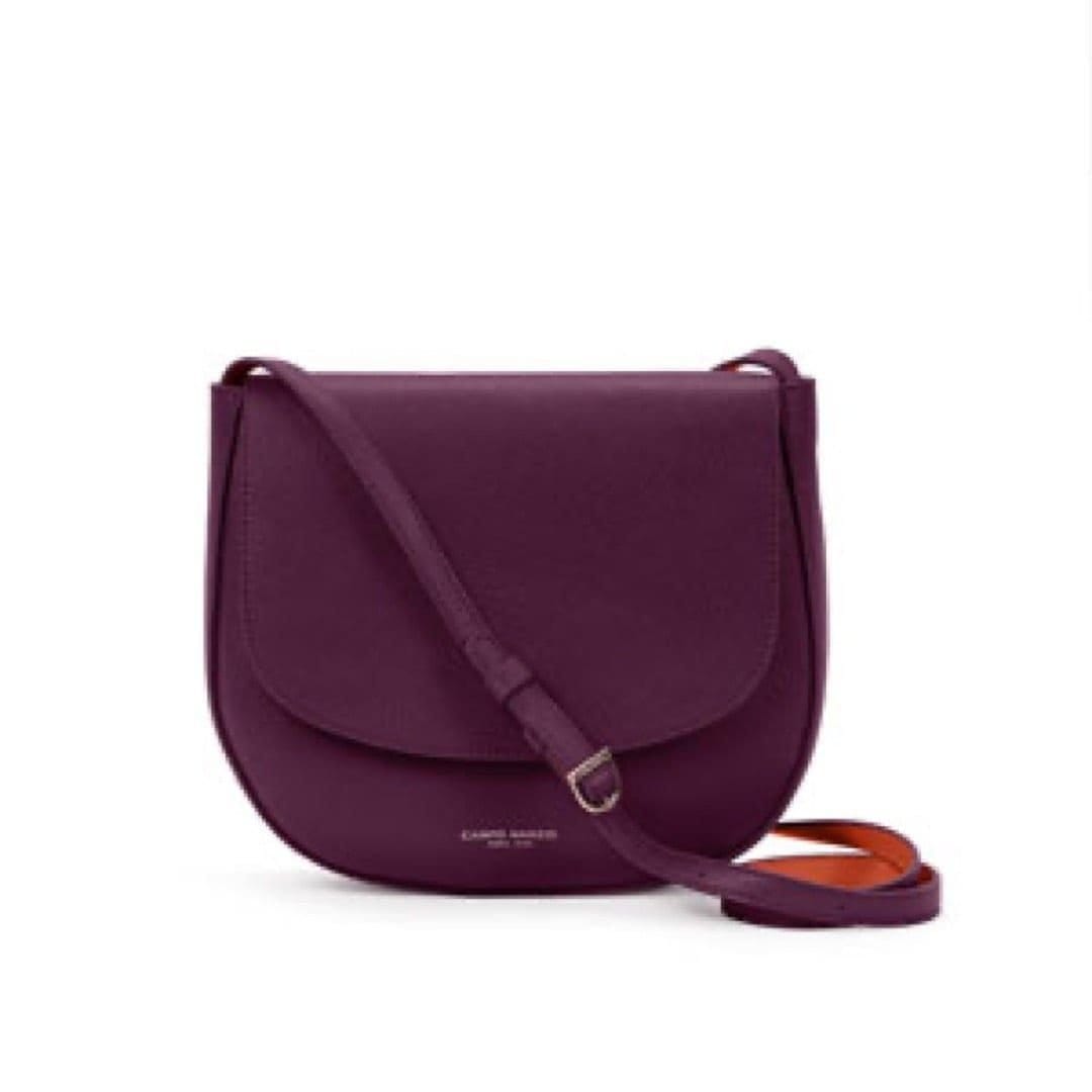 Campo Marzio Campo Marzio Women's Kym Saddle Bag in Plum - 4