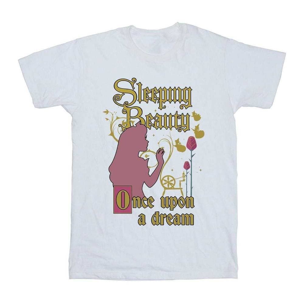 Sleeping Beauty Sleeping Beauty Men's Once Upon A Dream T-Shirt in White