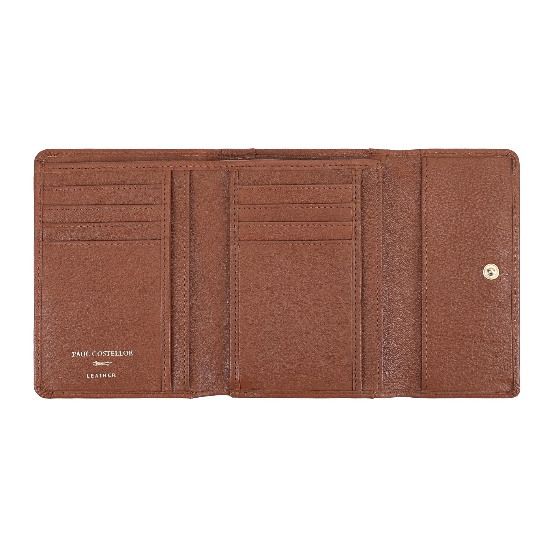 Paul Costelloe Paul Costelloe Women's Panay Leather Purse in Light Brown - 4