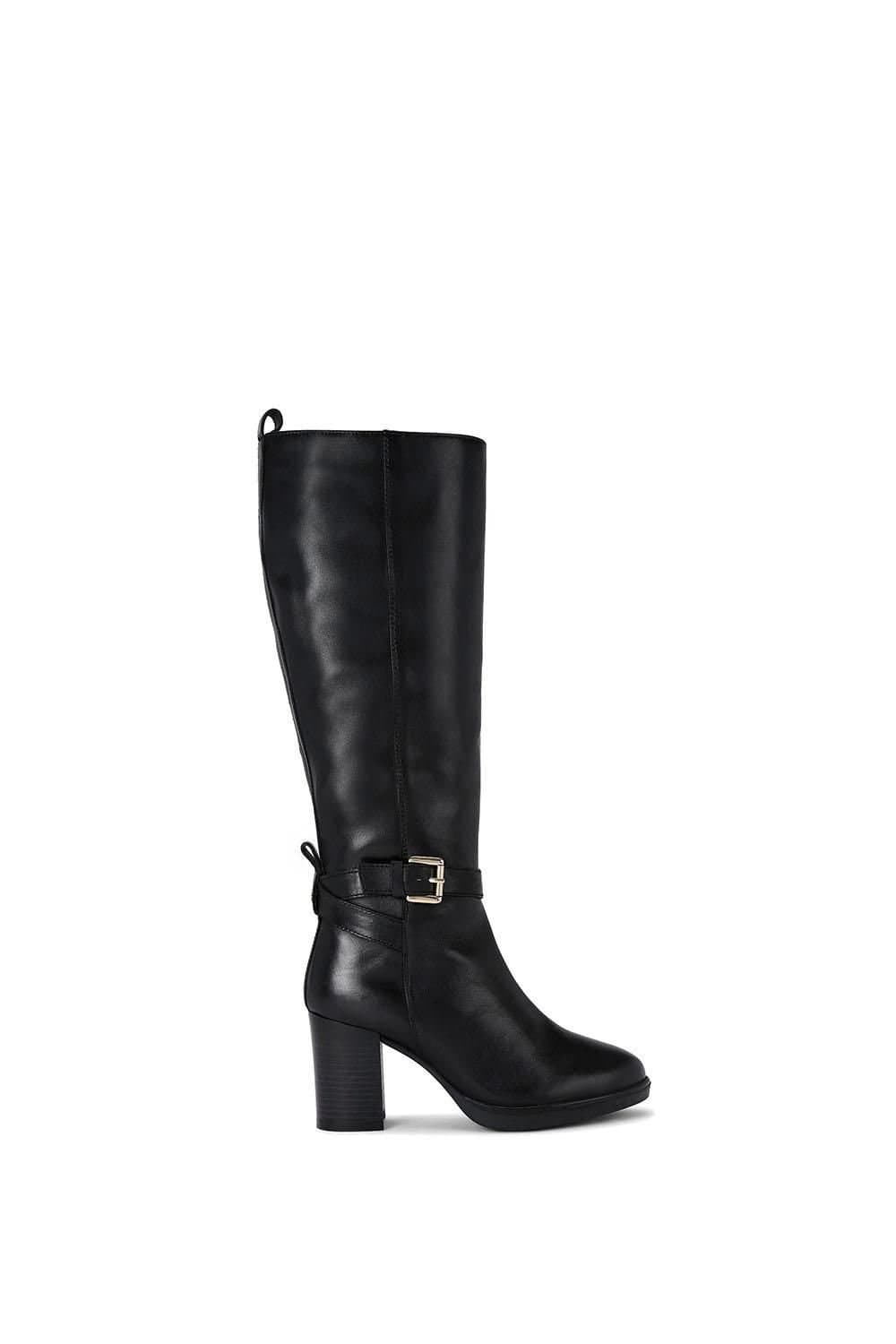 KG Kurt Geiger KG Kurt Geiger Women's 'Sage High Leg' Leather Boots in Black