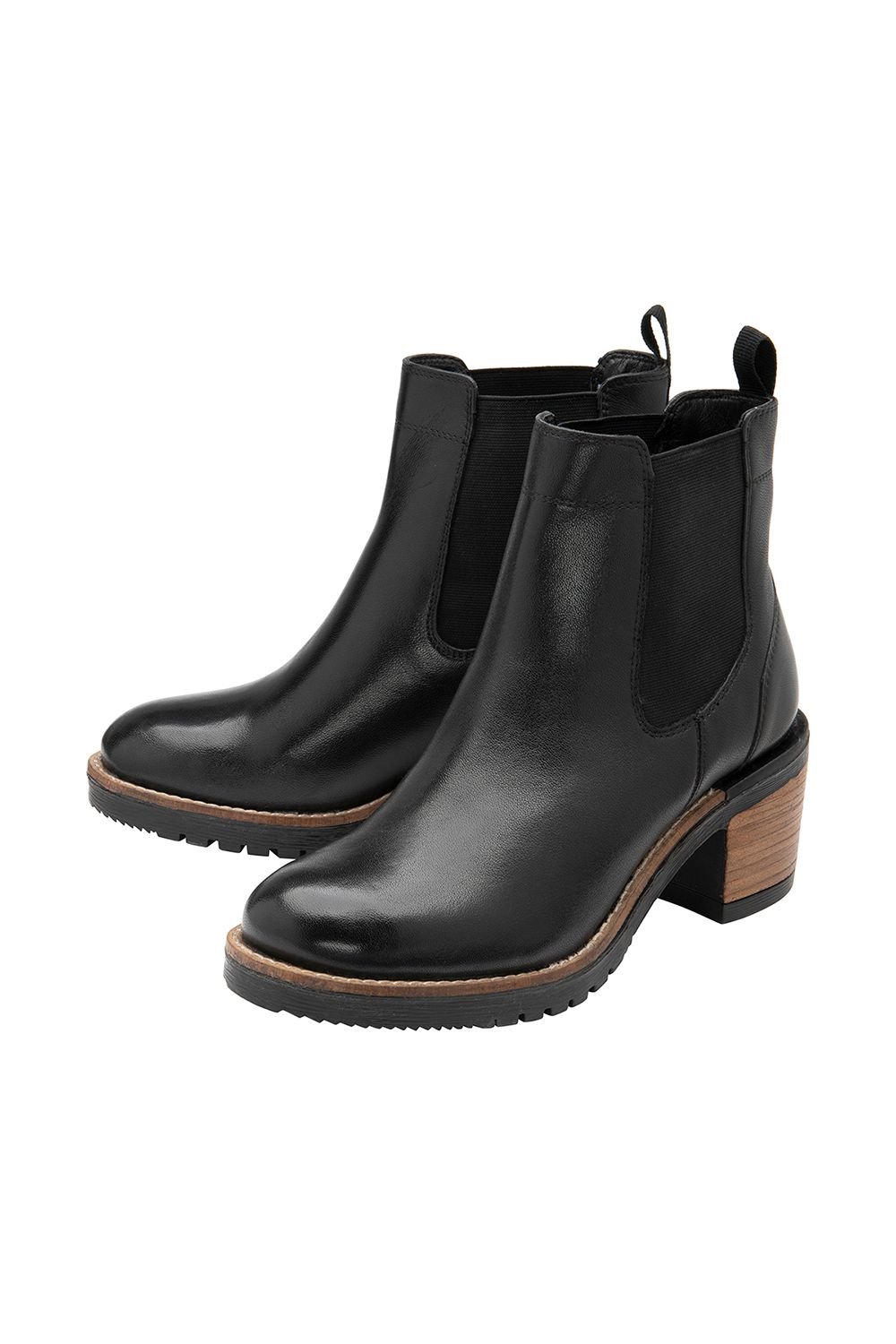 Ravel Ravel Women's 'Bray' Leather Ankle Boots in Black - 2