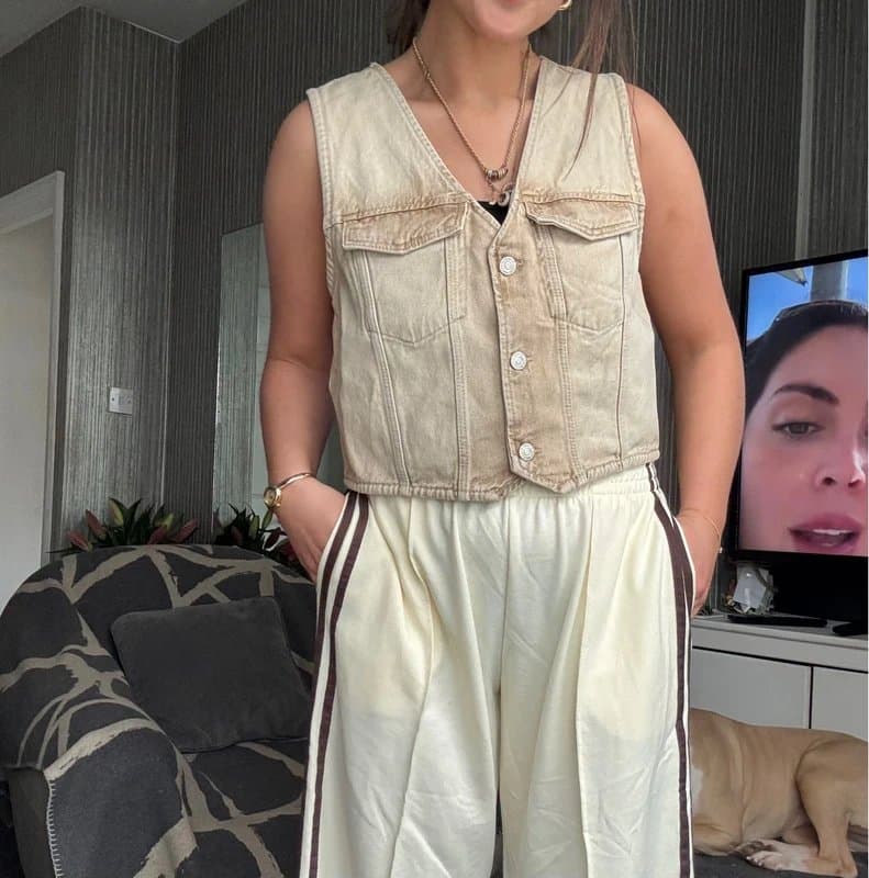 Bershka Bershka waist coat