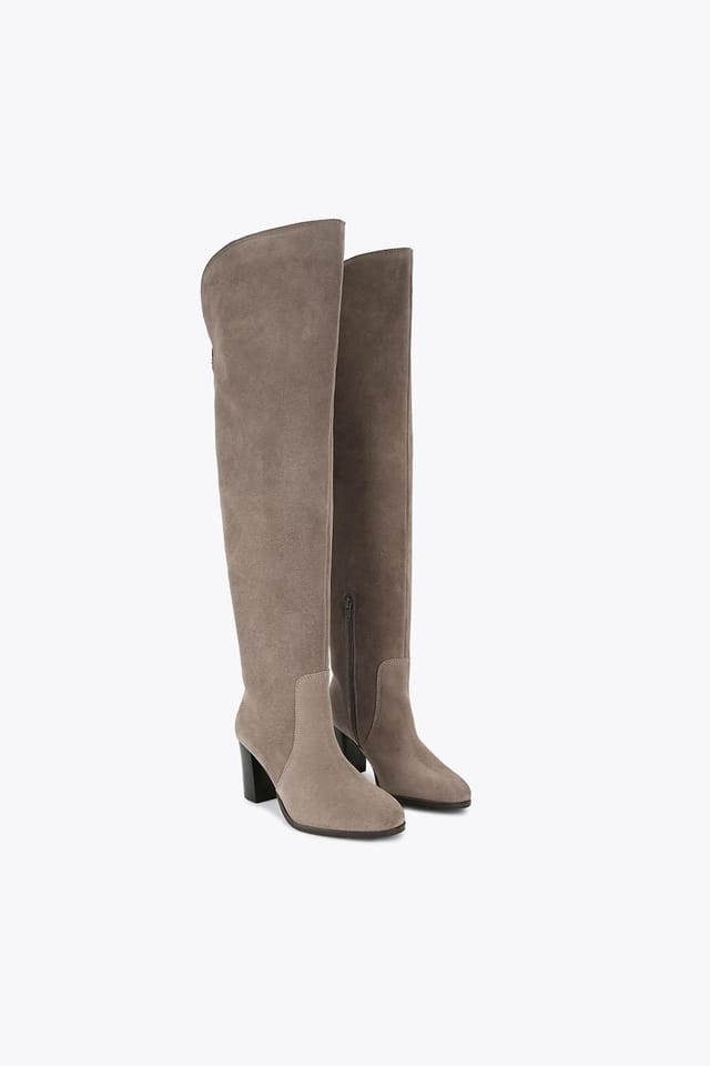 Carvela Carvela Women's 'Martano Otk' Suede Boots in Taupe - 2