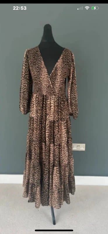 ASOS Asos leopard print dress