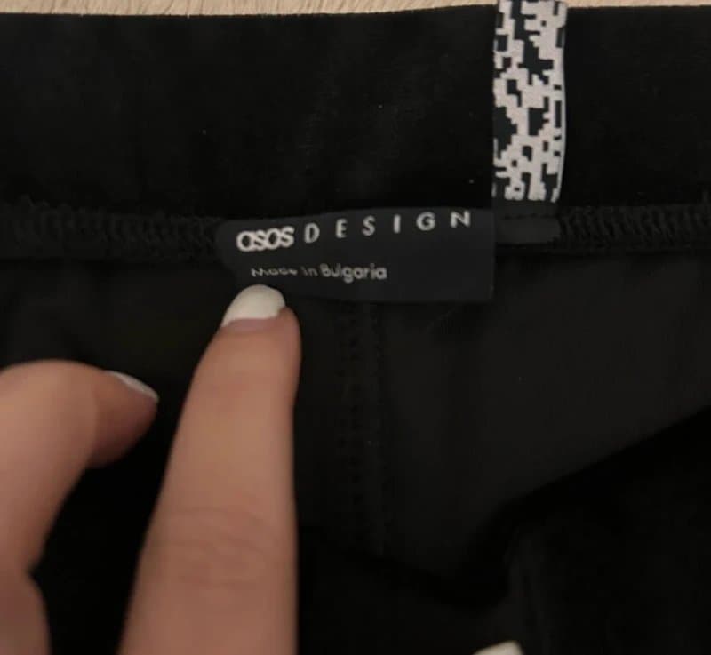 ASOS ASOS Velvet Leggings