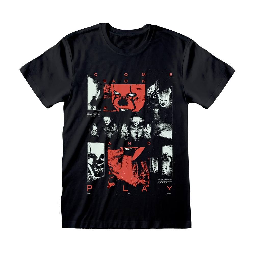 IT IT Men's Come Back T-Shirt in Black - 2