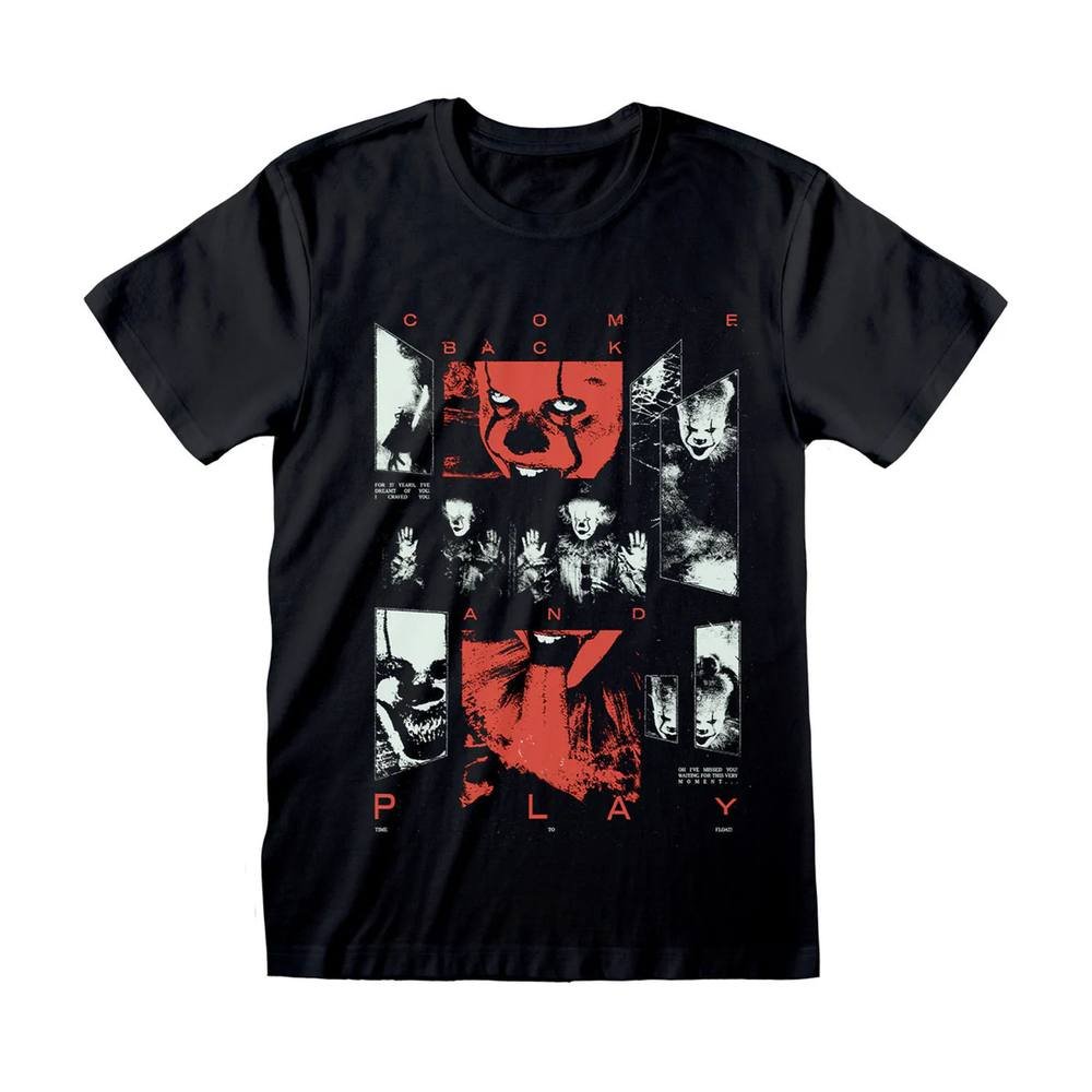 IT IT Men's Come Back T-Shirt in Black - 4