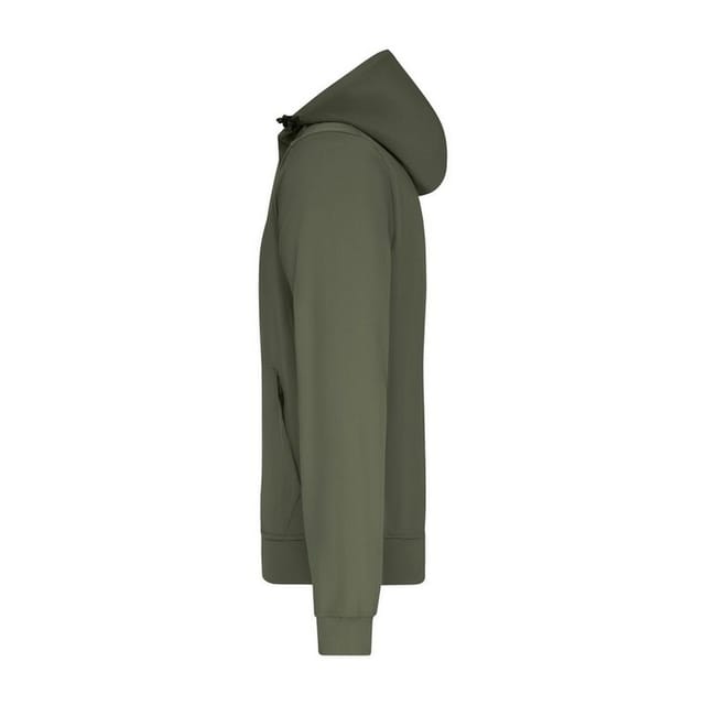 James and Nicholson James and Nicholson Men's Hooded Soft Shell Jacket in Olive - 3