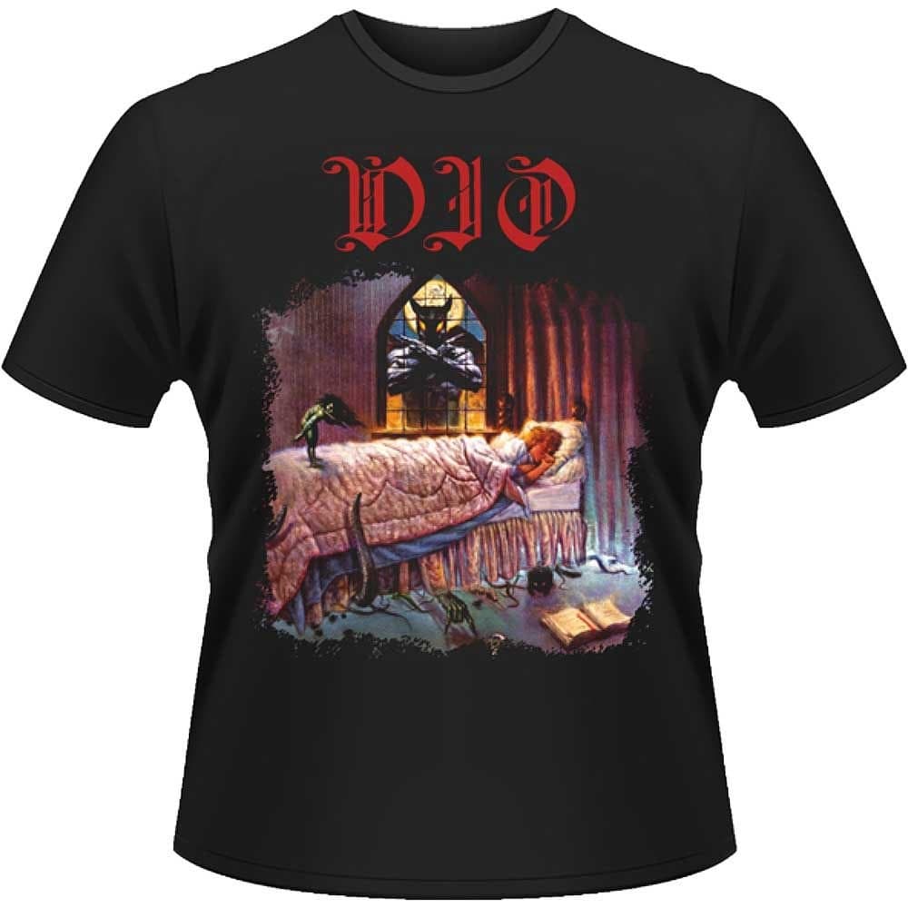 Dio Dio Men's Dream Evil Back Print T-Shirt in Black