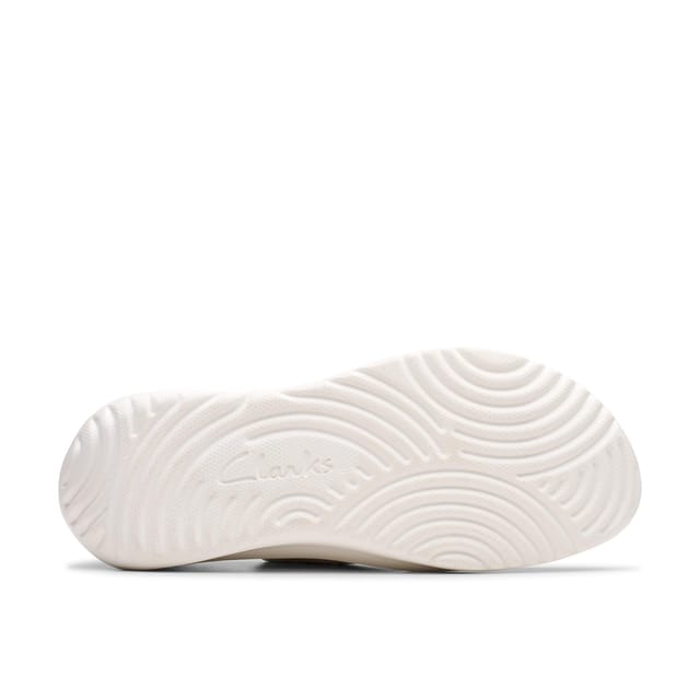 Clarks Clarks Women's Solevana Tie Off-White Trainers in White - 3