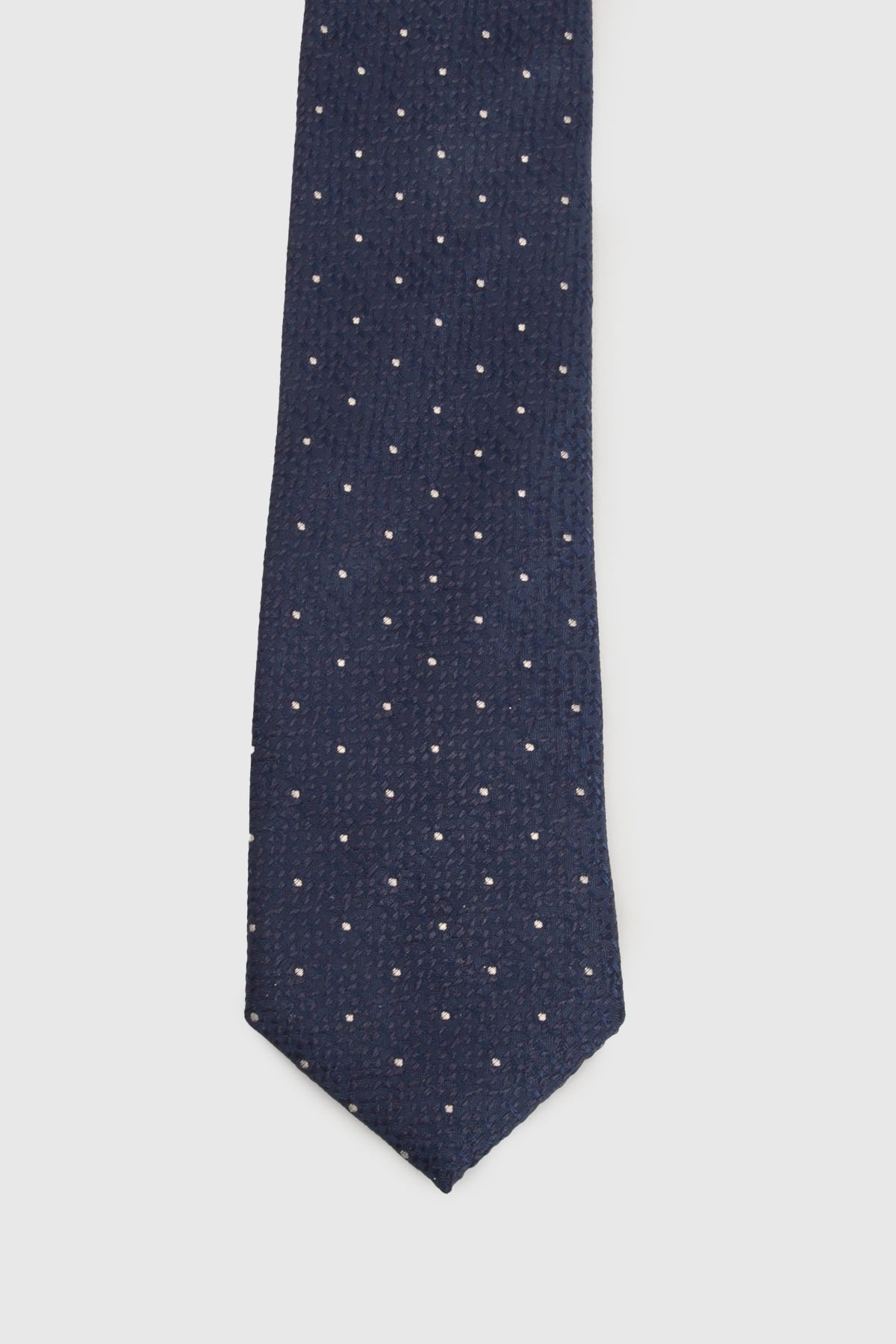 Burton Burton Men's Navy Polka Dot Tie - 3