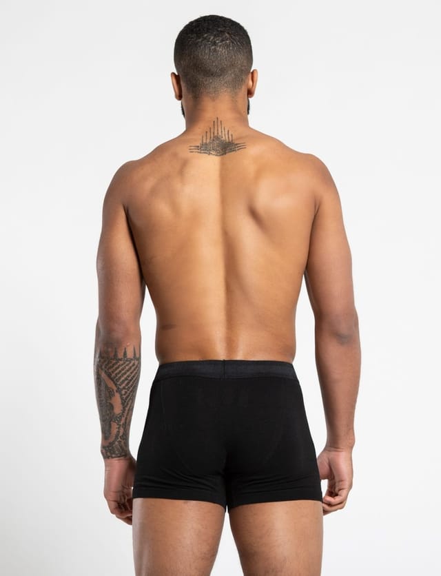 French Connection French Connection Men's 5 Pack Cotton Boxers in Black - 3
