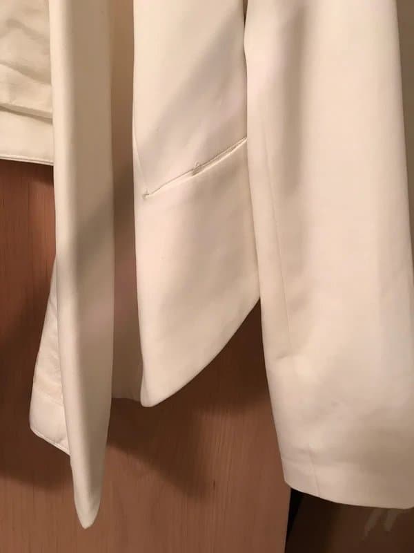 Topshop Cream matador jacket