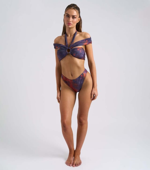 Urban Bliss Women's Multicolour Tie Dye Low Rise Bikini Briefs Urban Bliss New Look - 3