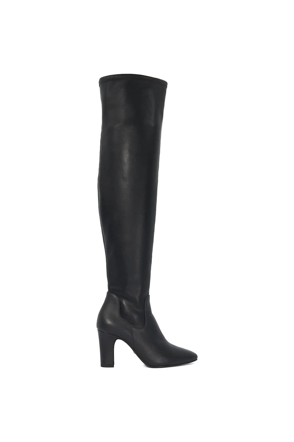 Dune London Dune London Black Leather Over-the-Knee Boots
