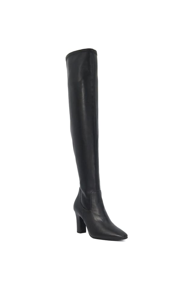 Dune London Dune London Women's 'Sirenna' Leather Over The Knee Boots in Black - 2