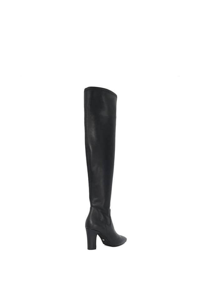 Dune London Dune London Women's 'Sirenna' Leather Over The Knee Boots in Black - 3