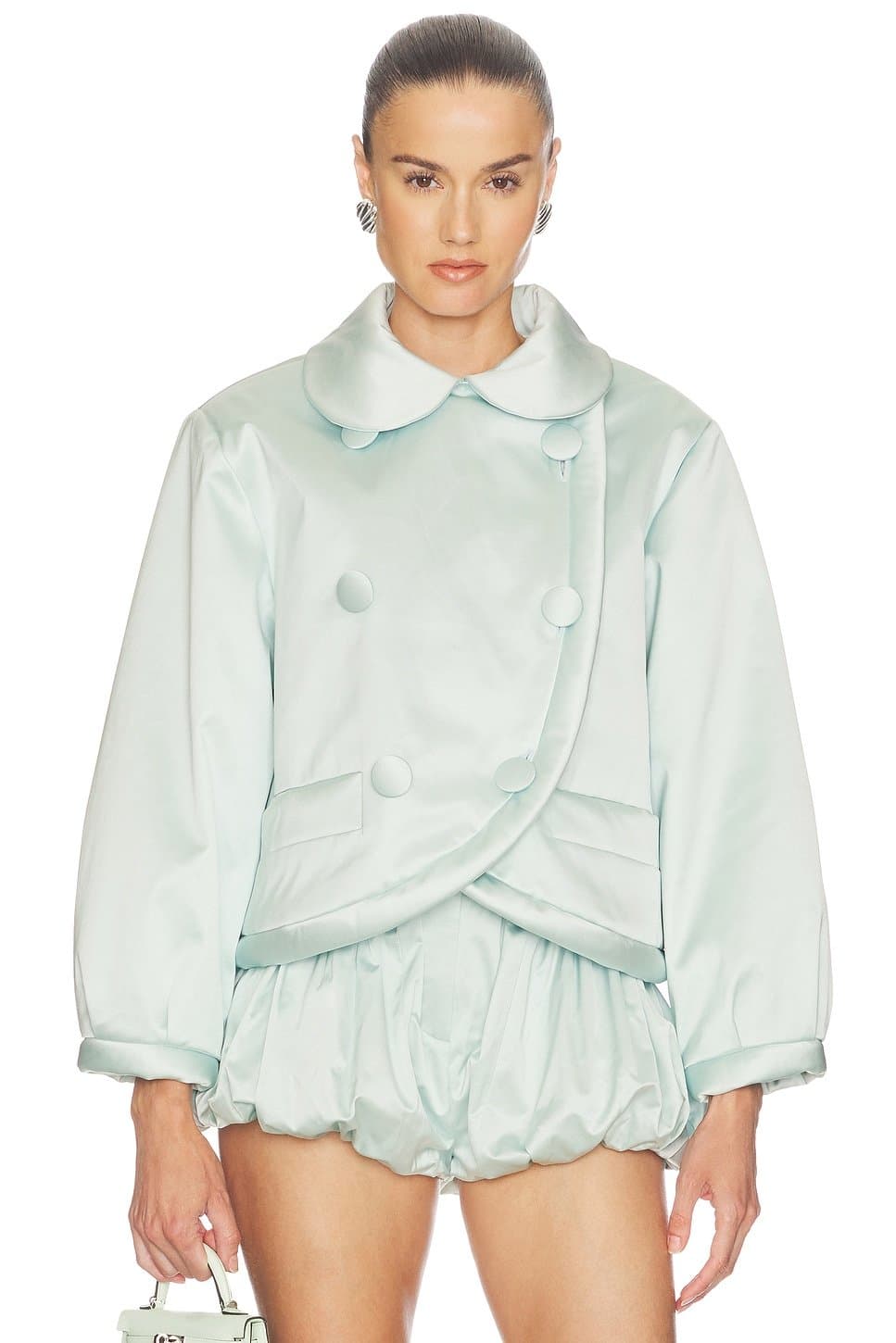 revolve Sateen Puff Jacket