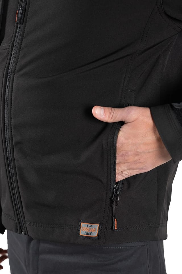 Unbreakable Unbreakable Men's Burghley Waterproof Jackets in Black - 3
