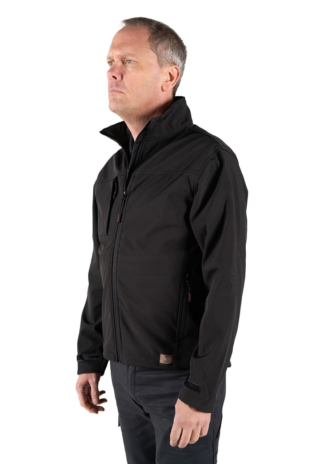 Unbreakable Unbreakable Men's Burghley Waterproof Jackets in Black - 4