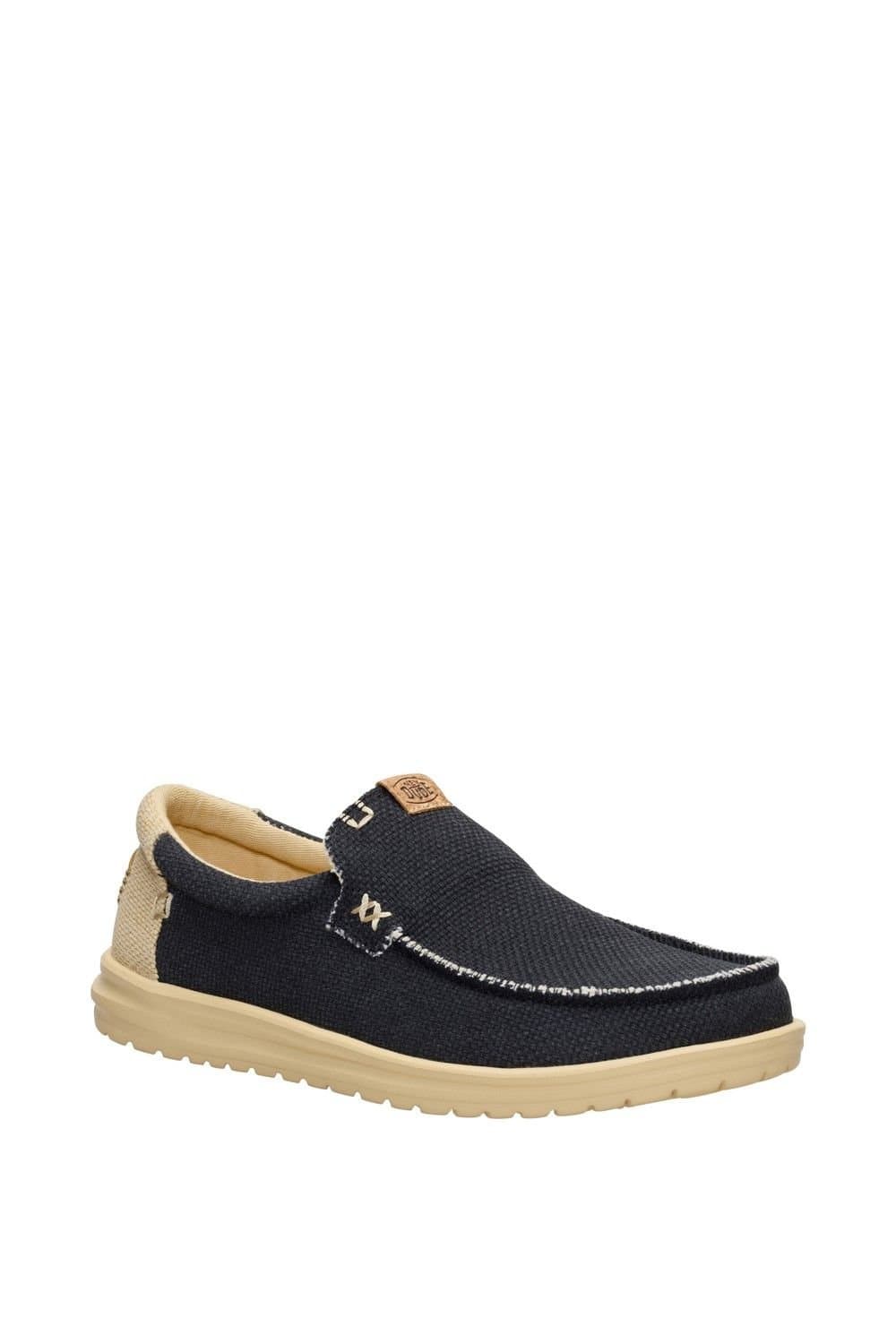 HEY DUDE Hey Dude Men's Mikka Braided Slip on Shoe in Navy