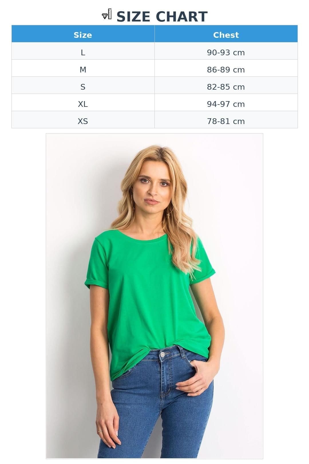 Love Lace Love Lace Women's Cotton Short Sleeve T-Shirt in Green - 4