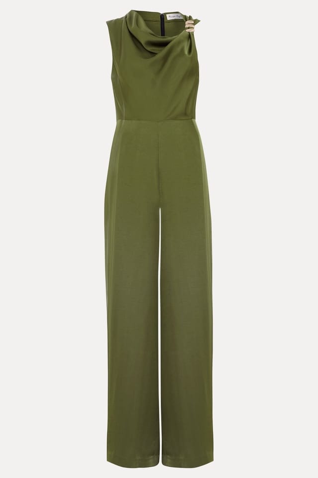 Phase Eight Phase Eight Women's Avril Olive Jumpsuit - 2