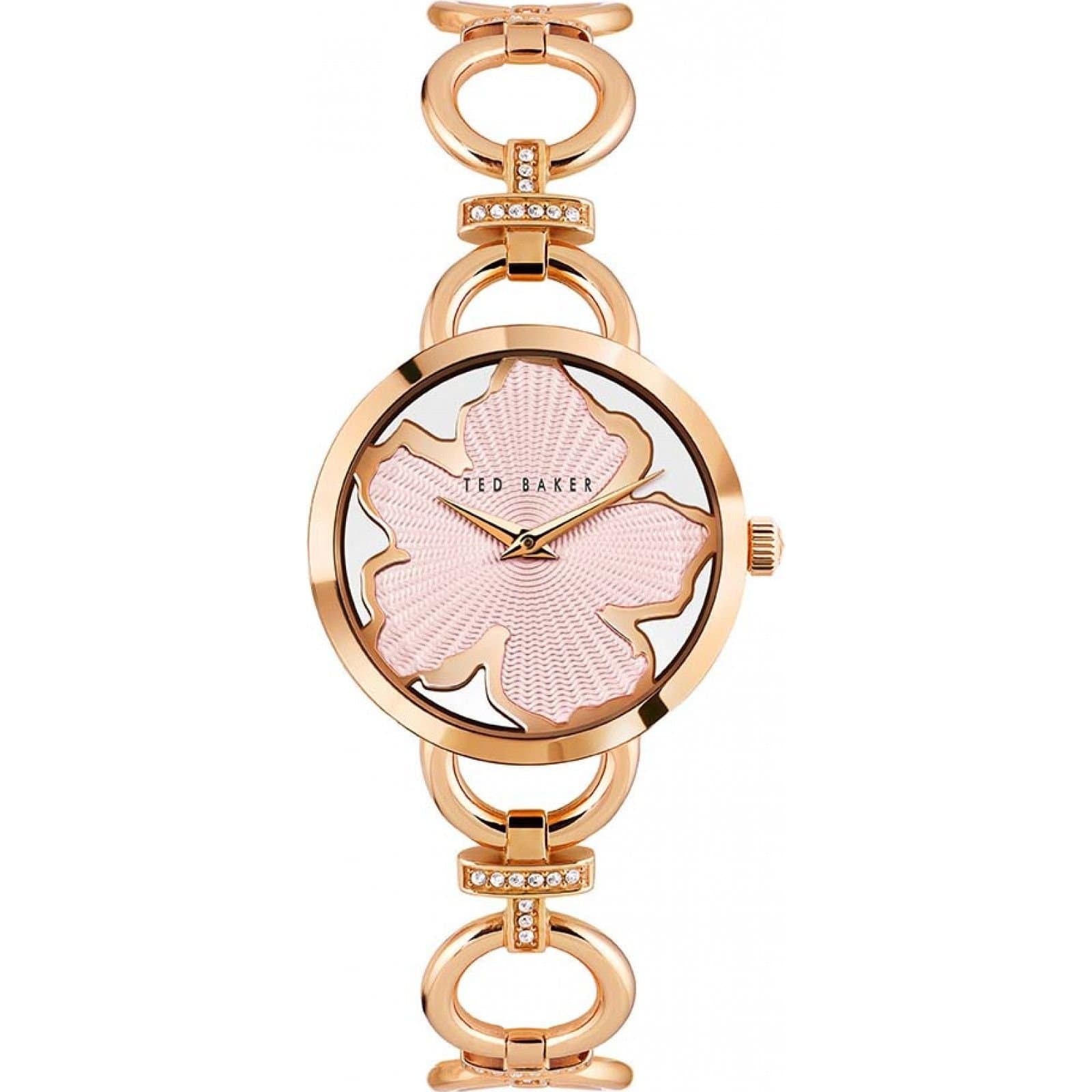 Ted Baker Ted Baker Women's BKPLIS301 Iconic 28mm Quartz Watch in Rose Gold