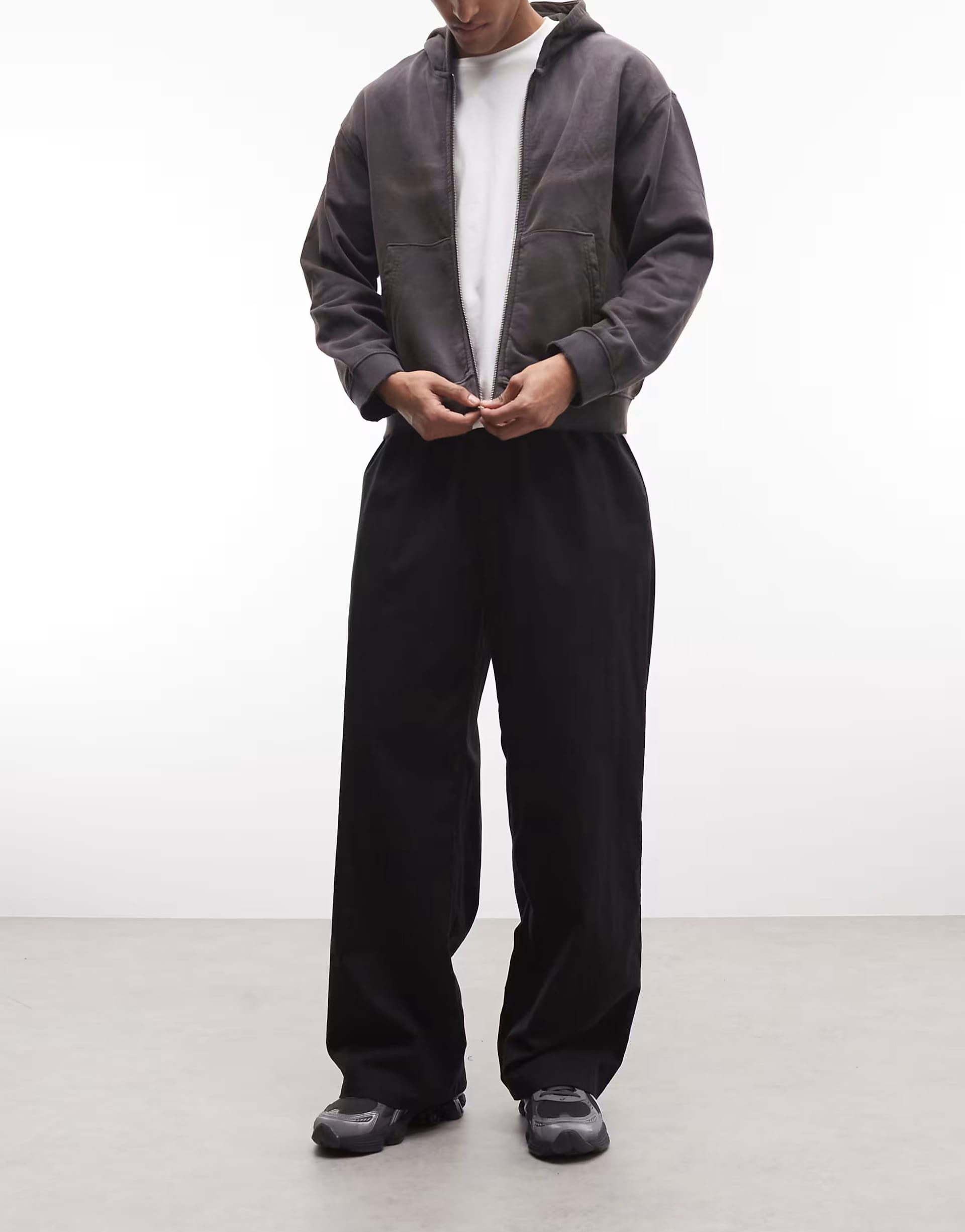ASOS Black Linen Balloon Pants