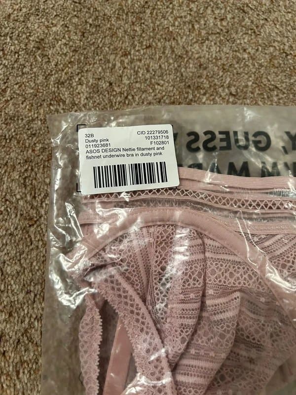 ASOS Design Women’s asos design bra 32B