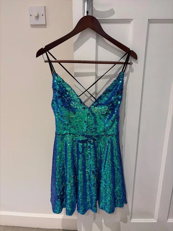 ASOS Bnwt ASOS sequin skater dress 10