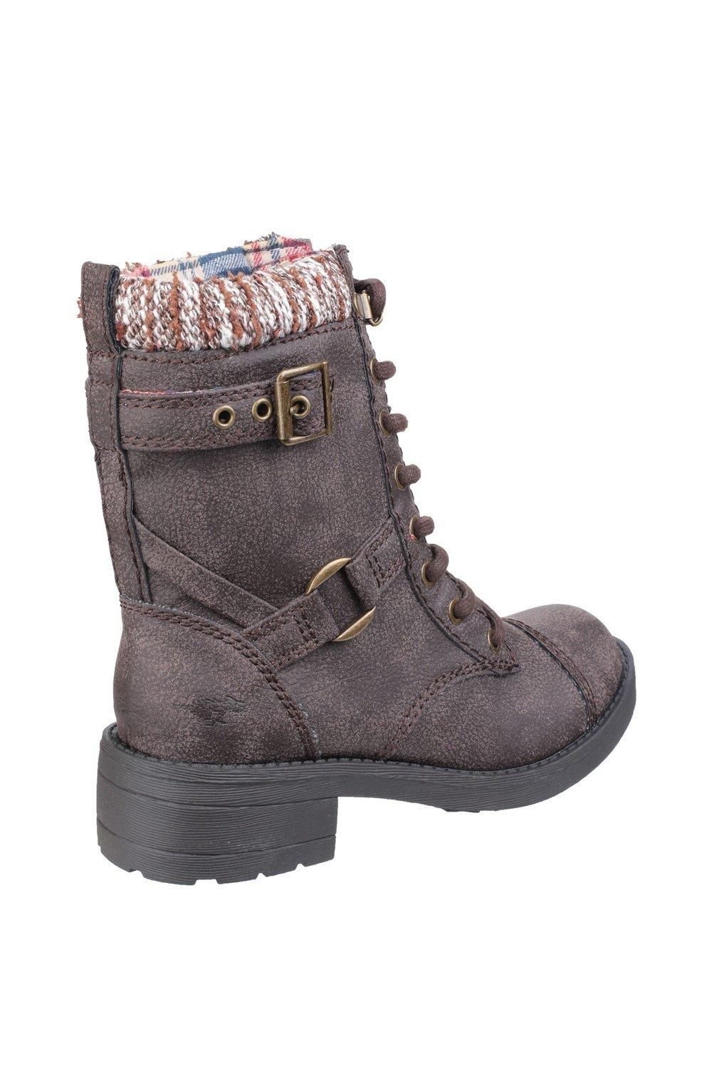 Rocket Dog Rocket Dog Women's Thunder Galaxy Biker Boot in Brown - 3