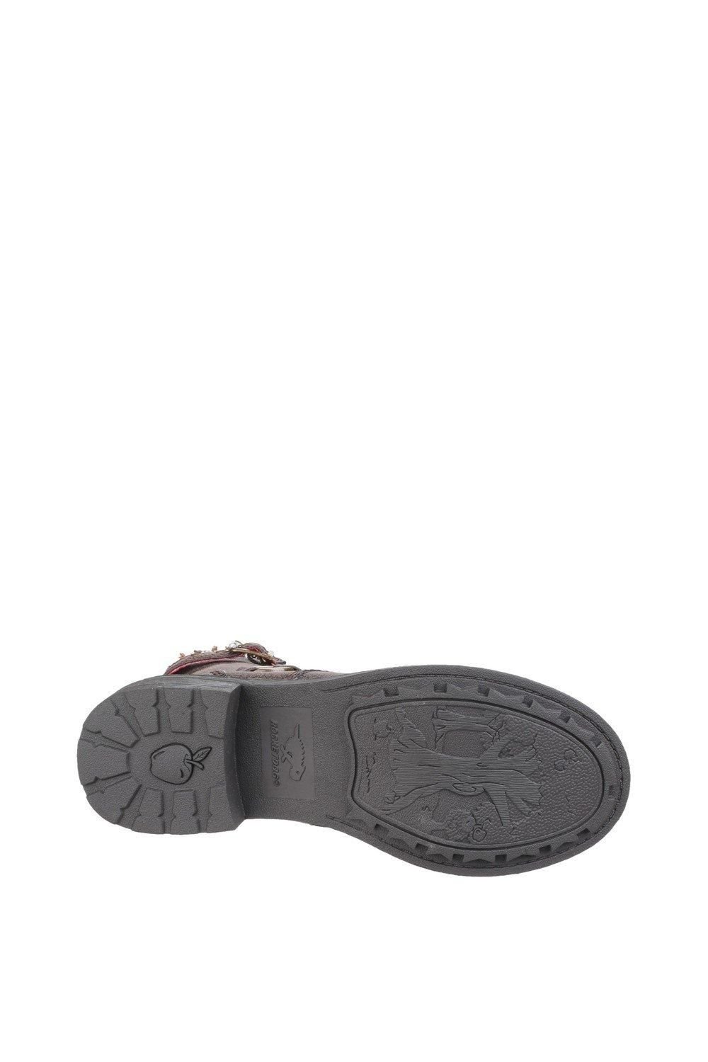 Rocket Dog Rocket Dog Women's Thunder Galaxy Biker Boot in Brown - 4