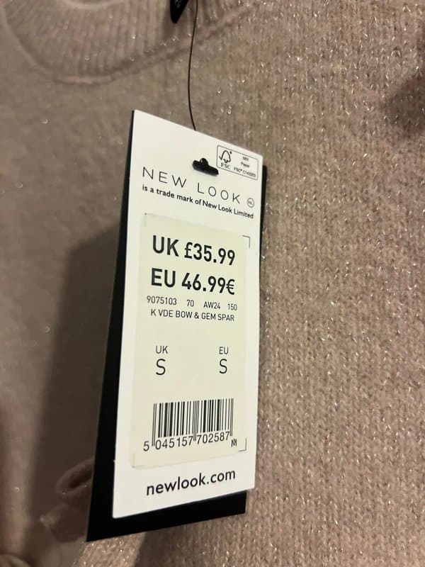 New Look Women’s pink jumper