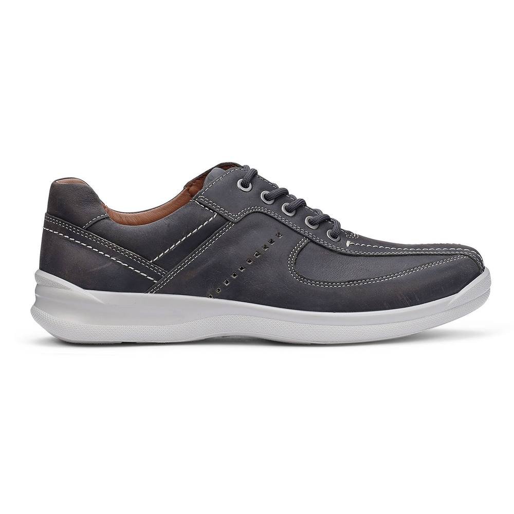 Hotter Hotter Men's 'Lance' Lace-Up Shoe in Dark Grey - 4