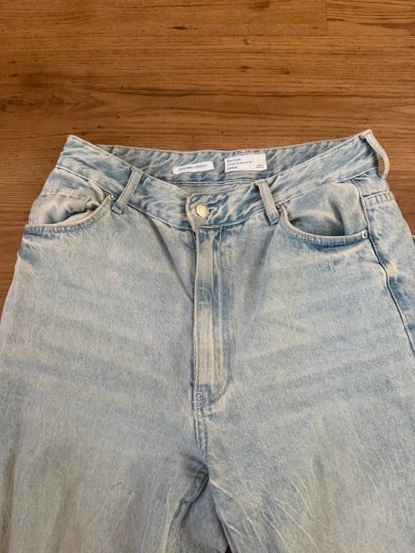 Bershka Bershka high waist straight jeans