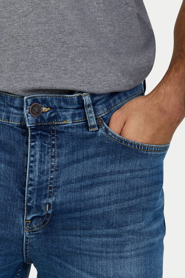 raging bull Raging Bull Men's Regular Fit Jean in Light Blue - 3