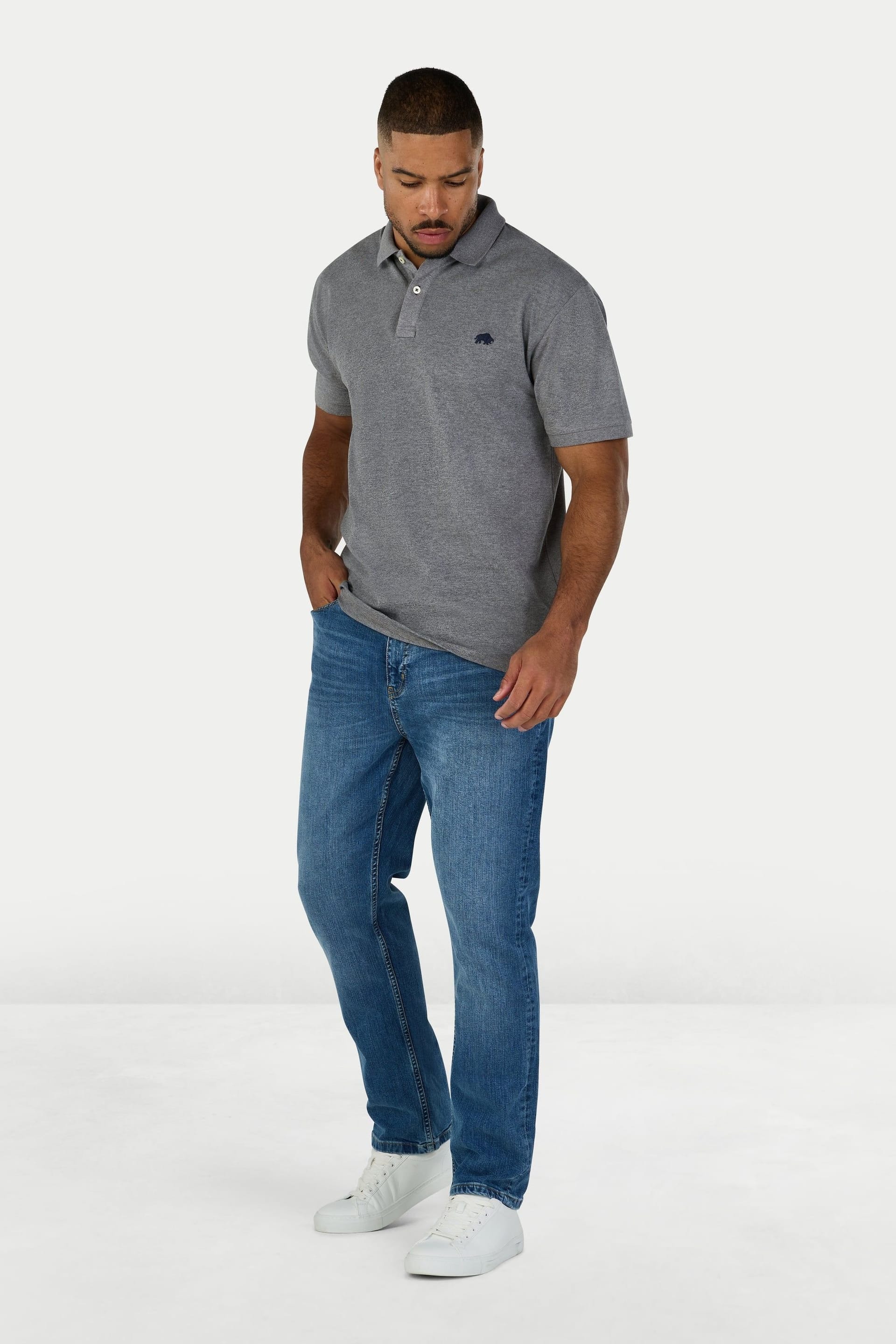 raging bull Raging Bull Men's Regular Fit Jean in Light Blue - 4