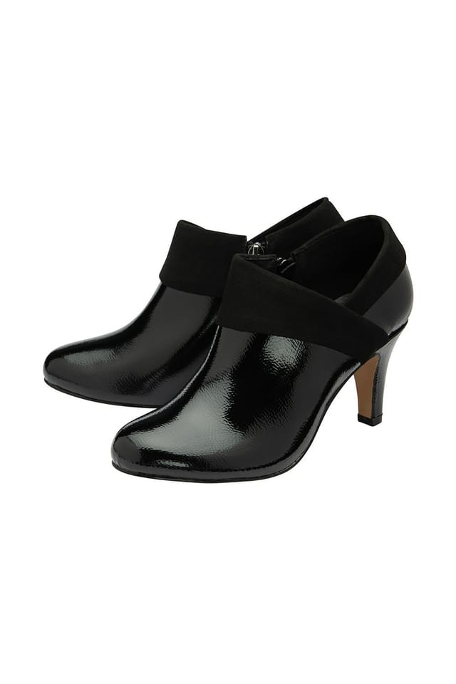 Lotus Lotus Women's 'Maya' Stiletto Heel Shoe-Boots in Black - 2