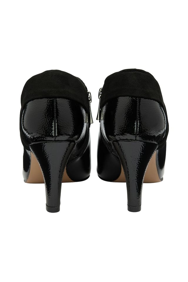 Lotus Lotus Women's 'Maya' Stiletto Heel Shoe-Boots in Black - 3