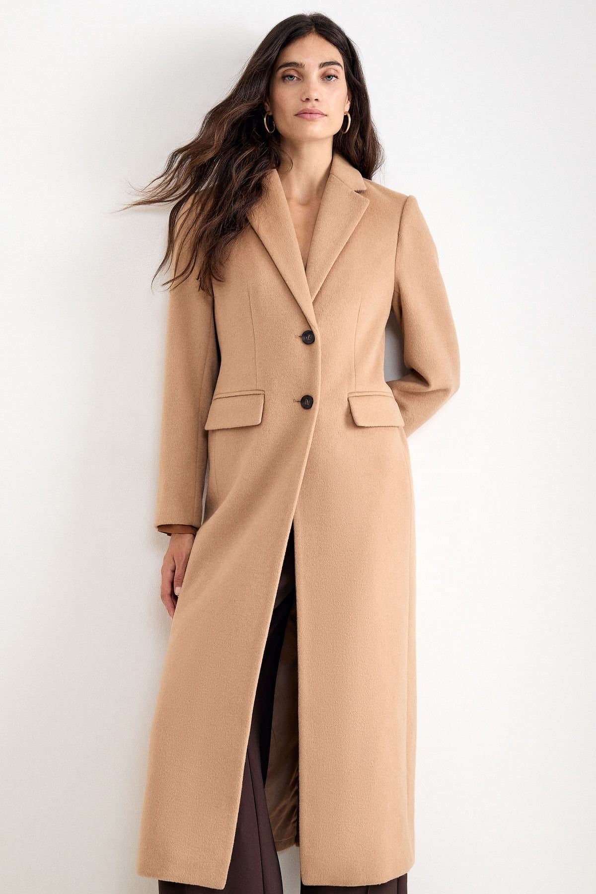 Phase Eight Phase Eight Women's Lydia Maxi Coat in Camel