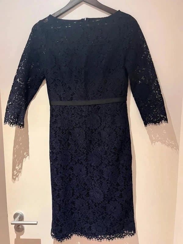 Jaeger Navy blue lace dress Jaeger, size 8, never worn